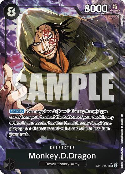 Monkey.D.Dragon - OP12-094 - Super Rare (Alternate Art) - Legacy of the Master