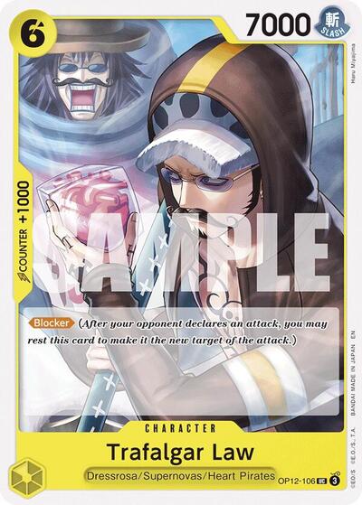 Trafalgar Law - OP12-106 - Uncommon - Legacy of the Master