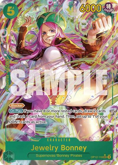 Jewelry Bonney - OP12-118 - Secret Rare (Alternate Art) - Legacy of the Master
