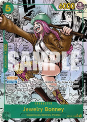 Jewelry Bonney - OP12-118 - Secret Rare (Manga Alt Art) - Legacy of the Master