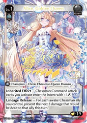 Alice, Golden Queen - 004 - Collector Ultra Rare - Distorted Reflections