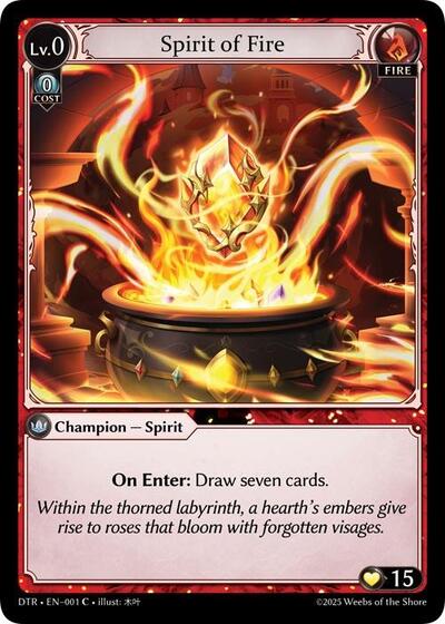 Spirit of Fire - 001 - Common - Distorted Reflections