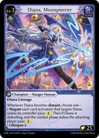 Diana, Moonpiercer - 010 - Common - Distorted Reflections