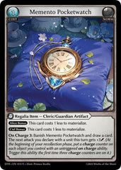 Memento Pocketwatch - 014 - Rare - Distorted Reflections