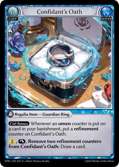Confidant's Oath - 027 - Rare - Distorted Reflections