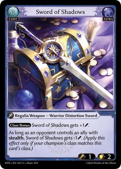 Sword of Shadows - 037 - Uncommon - Distorted Reflections