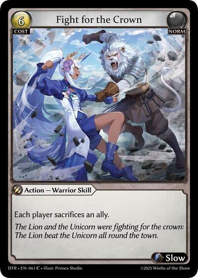 Fight for the Crown - 061 - Common - Distorted Reflections