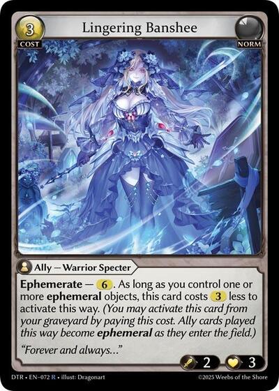 Lingering Banshee - 072 - Rare - Distorted Reflections