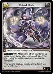 Raised Slash - 081 - Uncommon - Distorted Reflections