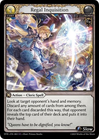 Regal Inquisition - 083 - Super Rare - Distorted Reflections