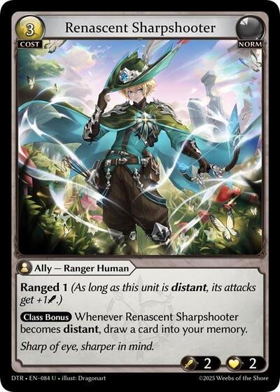 Renascent Sharpshooter - 084 - Uncommon - Distorted Reflections