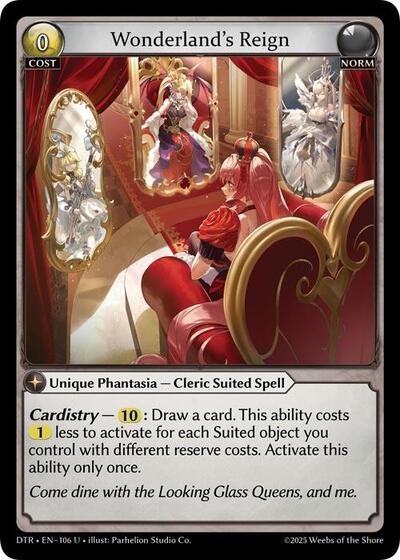 Wonderland's Reign - 106 - Uncommon - Distorted Reflections