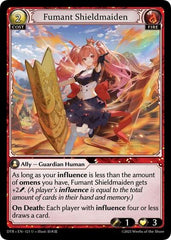 Fumant Shieldmaiden - 121 - Uncommon - Distorted Reflections