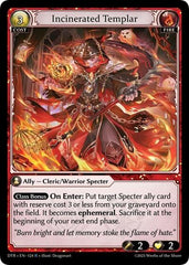 Incinerated Templar - 124 - Rare - Distorted Reflections