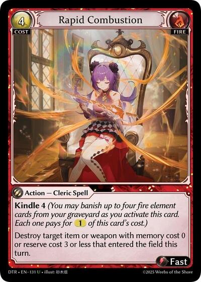 Rapid Combustion - 131 - Uncommon - Distorted Reflections