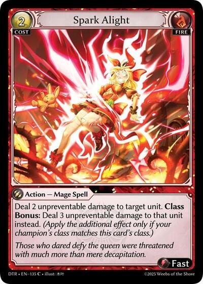 Spark Alight - 135 - Common - Distorted Reflections