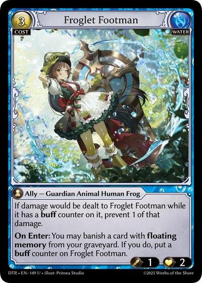 Froglet Footman - 149 - Uncommon - Distorted Reflections