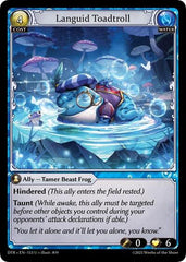 Languid Toadtroll - 153 - Uncommon - Distorted Reflections