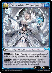 Snow White, Weiss Queen - 162 - Super Rare - Distorted Reflections