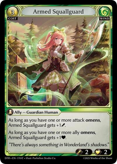 Armed Squallguard - 170 - Common - Distorted Reflections