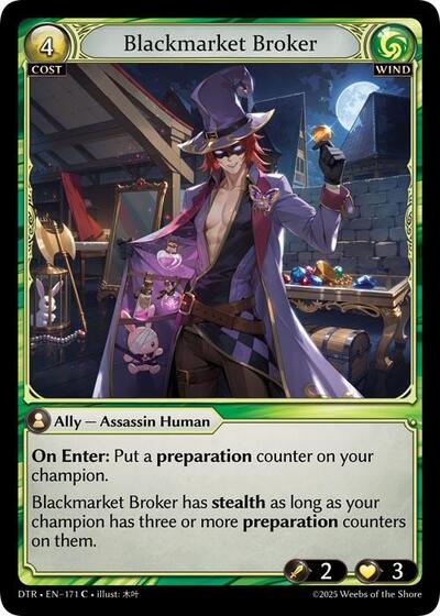 Blackmarket Broker - 171 - Common - Distorted Reflections