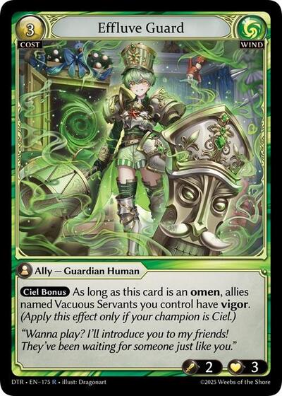 Effluve Guard - 175 - Rare - Distorted Reflections