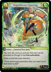Expeditious Opening - 176 - Super Rare - Distorted Reflections