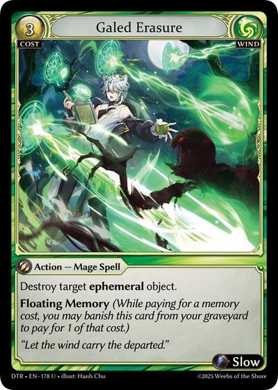 Galed Erasure - 178 - Uncommon - Distorted Reflections