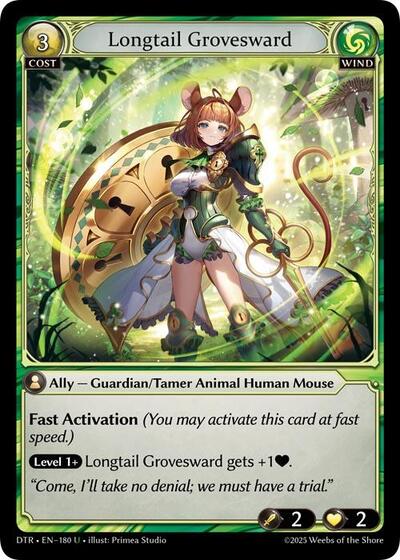 Longtail Grovesward - 180 - Uncommon - Distorted Reflections