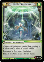 Noble Dissolution - 181 - Super Rare - Distorted Reflections