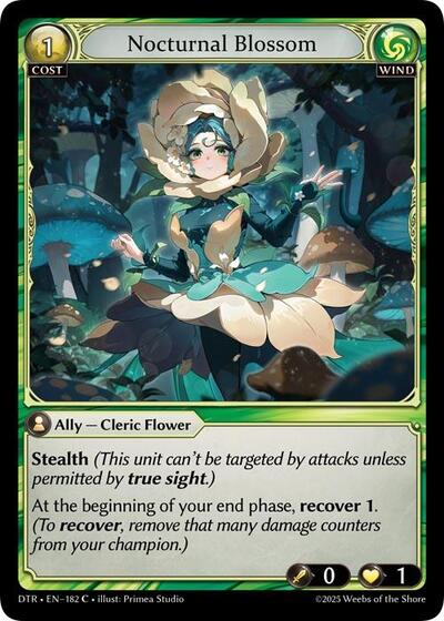 Nocturnal Blossom - 182 - Common - Distorted Reflections