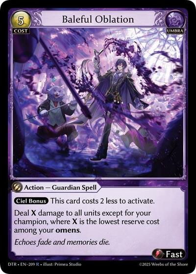 Baleful Oblation - 209 - Rare - Distorted Reflections