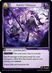 Baleful Oblation - 209 - Rare - Distorted Reflections