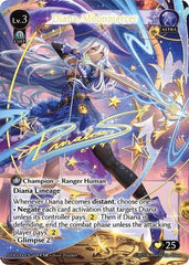 Diana, Moonpiercer - 8 - Collector Super Rare - Distorted Reflections Starter Decks