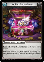 Bauble of Abundance - 9 - Common - Distorted Reflections Starter Decks