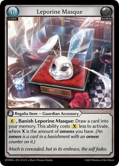 Leporine Masque - 13 - Rare - Distorted Reflections Starter Decks