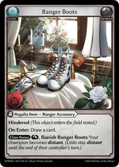 Ranger Boots - 16 - Rare - Distorted Reflections Starter Decks