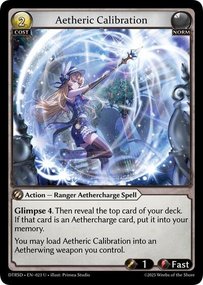 Aetheric Calibration - 23 - Uncommon - Distorted Reflections Starter Decks