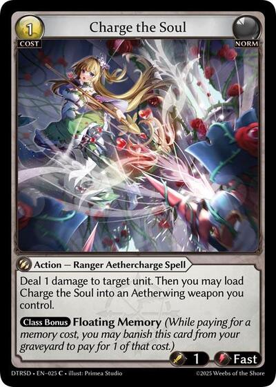 Charge the Soul - 25 - Common - Distorted Reflections Starter Decks