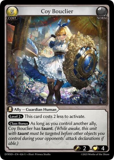 Coy Bouclier - 26 - Uncommon - Distorted Reflections Starter Decks
