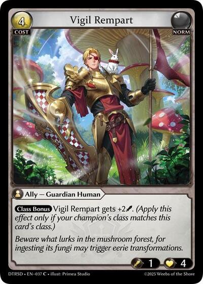 Vigil Rempart - 37 - Common - Distorted Reflections Starter Decks