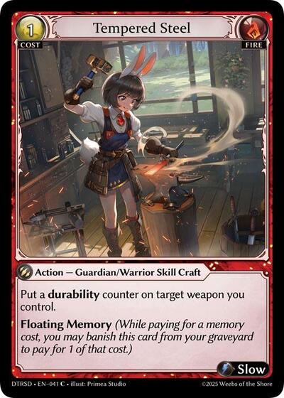 Tempered Steel - 41 - Common - Distorted Reflections Starter Decks
