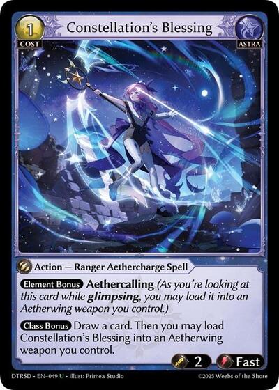 Constellation's Blessing - 49 - Uncommon - Distorted Reflections Starter Decks