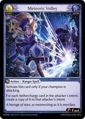 Meteoric Volley - 51 - Rare - Distorted Reflections Starter Decks