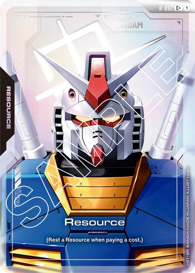 Resource (R-002) (C+) - R-002 - Full Art Common - Newtype Rising
