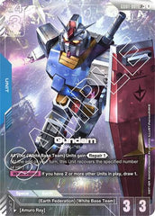 Gundam (GD01-001) (LR+) - GD01-001 - Full Art Legendary Rare - Newtype Rising