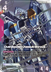 Duel Gundam (Assault Shroud) (LR+) - GD01-045 - Full Art Legendary Rare - Newtype Rising