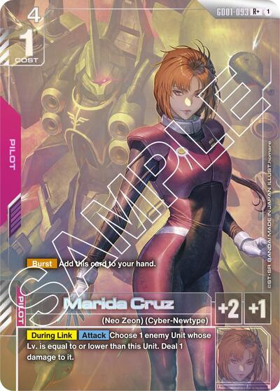 Marida Cruz (R+) - GD01-093 - Full Art Rare - Newtype Rising