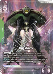 Big Zam (R+) - GD01-027 - Full Art Rare - Newtype Rising