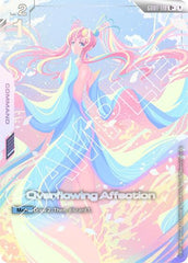 Overflowing Affection (U+) - GD01-118 - Full Art Uncommon - Newtype Rising